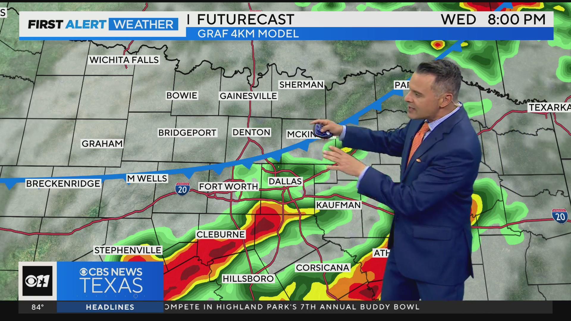 Severe weather risk returns to North Texas after a brief break - CBS Texas
