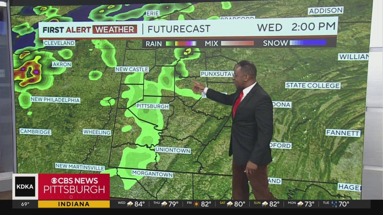 First Alert Weather | Severe weather possible in the Pittsburgh area on ...