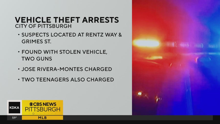 Police arrest three suspects in connection to string of stolen vehicles ...