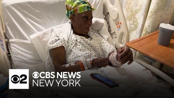 84-year-old woman shot in Brooklyn while sitting in her walker - CBS ...