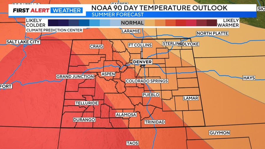 A hot and dry summer is expected across Colorado, Denver included - CBS ...