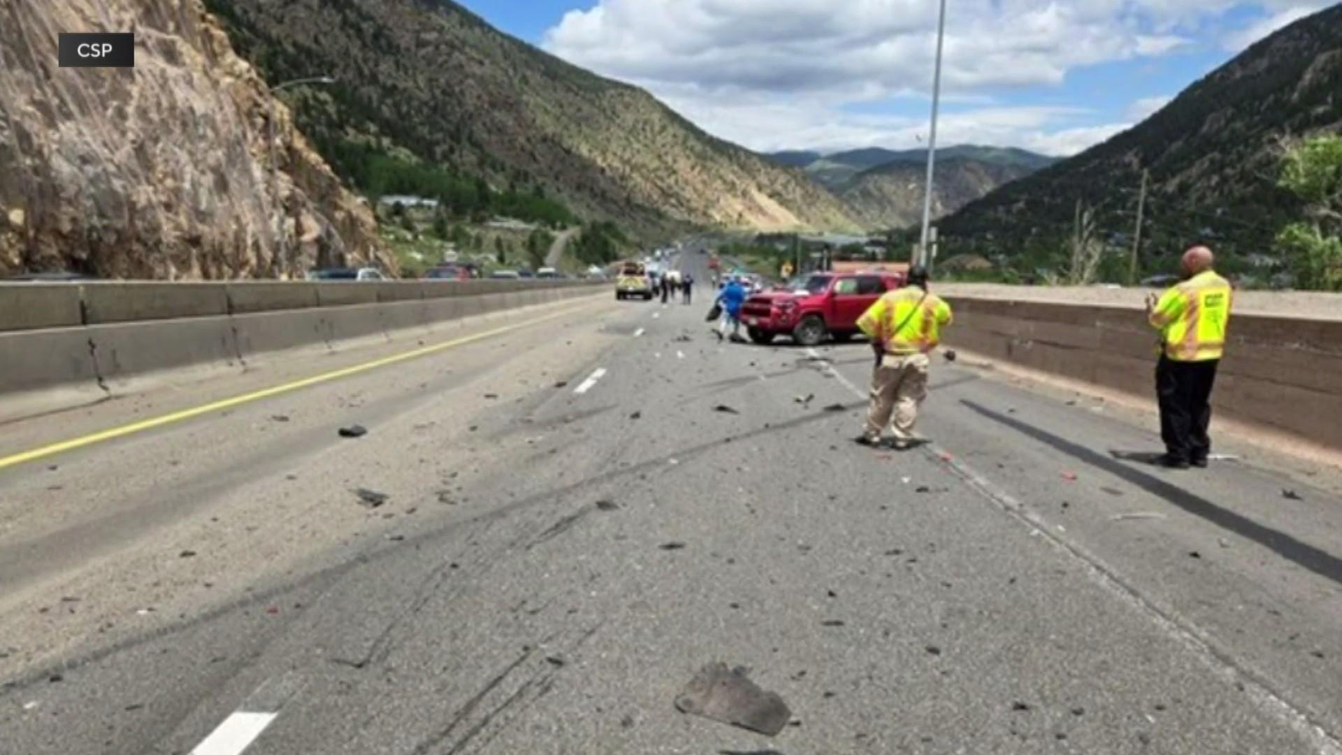 Eastbound lanes of I-70 reopen in Colorado's high country after