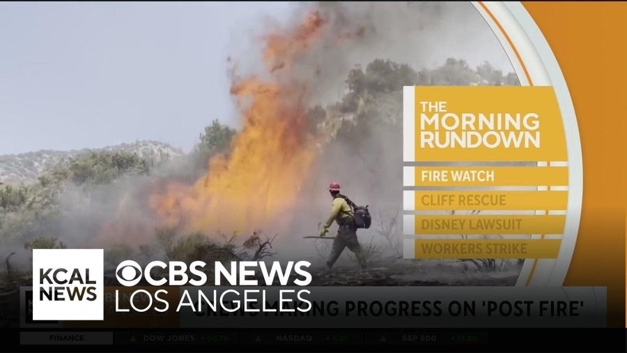 Evacuations in Post Fire lifted as containment rises to 90% - CBS Los ...