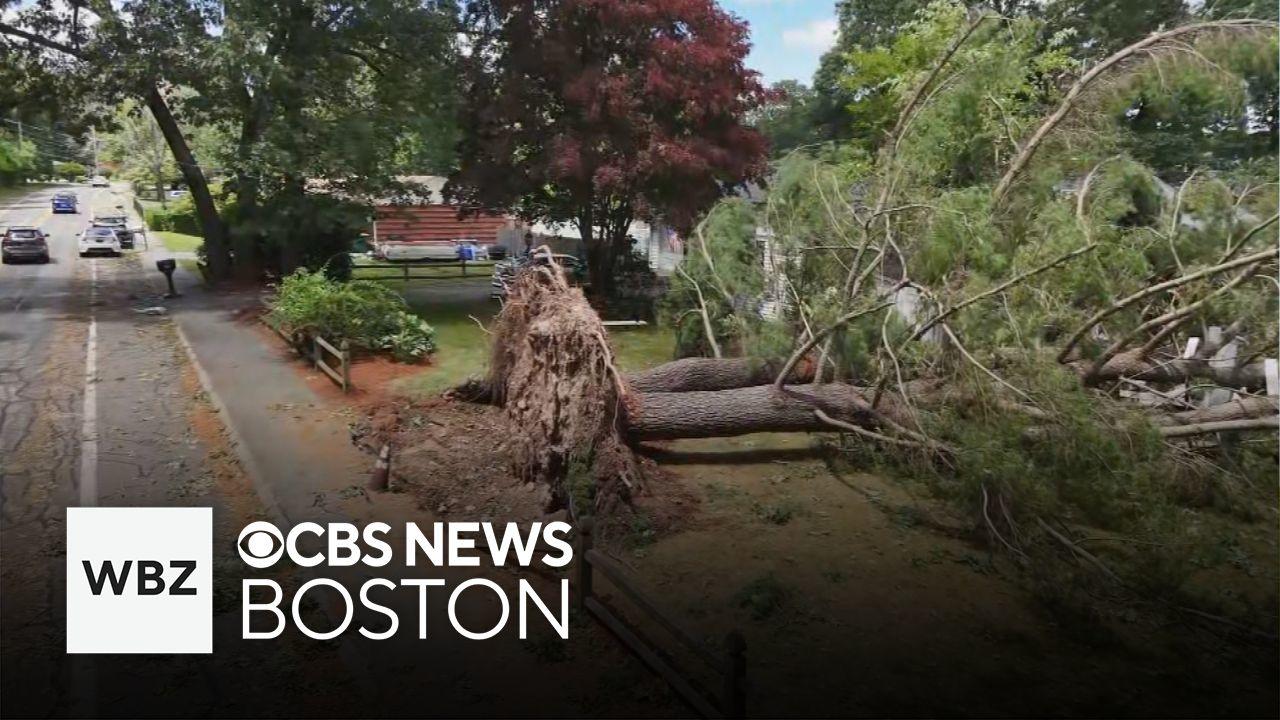 Tornado touched down in Massachusetts and Rhode Island, National ...