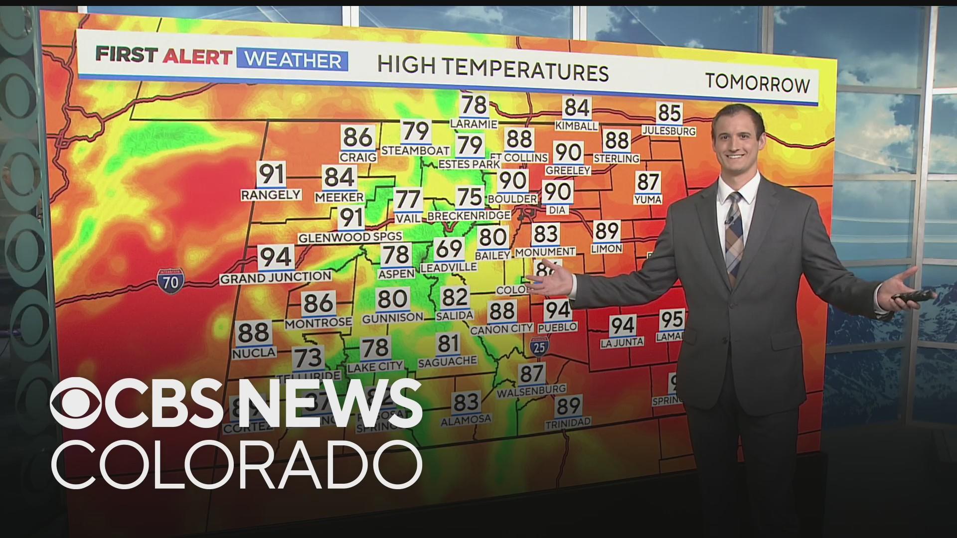 Colorado is in for a temperature rollercoaster this weekend - CBS Colorado