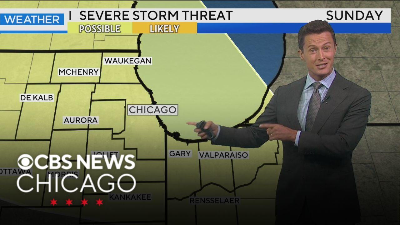 Storm chances in Chicago with heat and humidity on the way - CBS Chicago