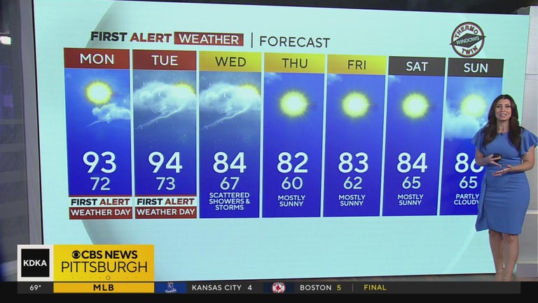 Monday's high temperatures expected to hit the low 90s for the ...