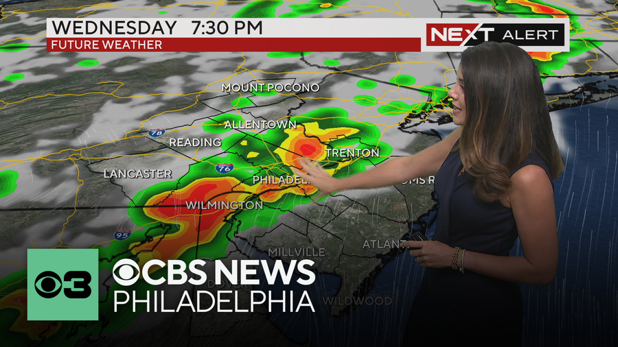 Severe storms in Philadelphia region Wednesday could bring wind damage ...