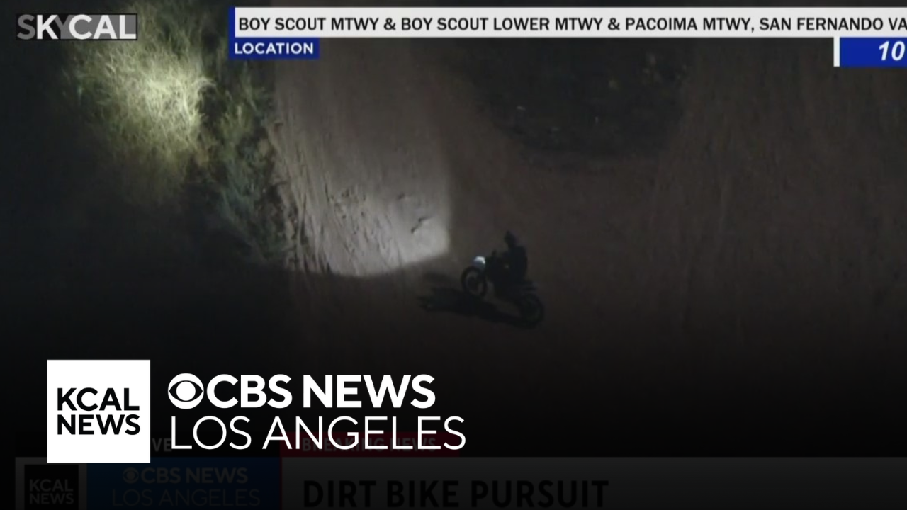 Dirt bike motorcyclist arrested after allegedly leading police on ...
