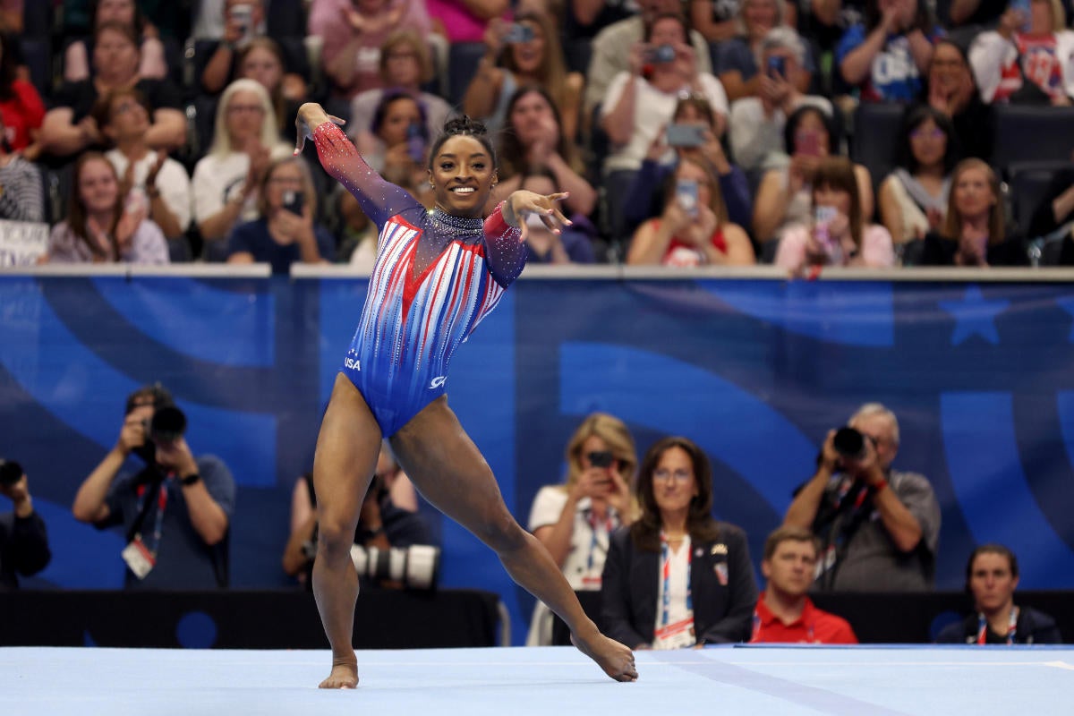 How and when to watch every Simone Biles gymnastics event at the 2025
