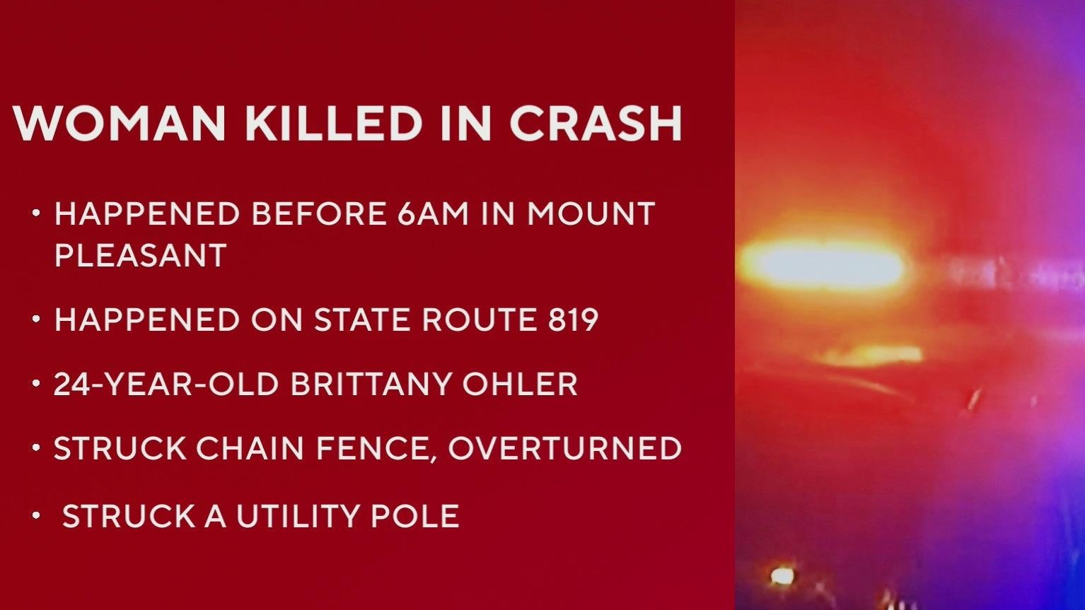 1 woman killed after crash in Westmoreland County - CBS Pittsburgh