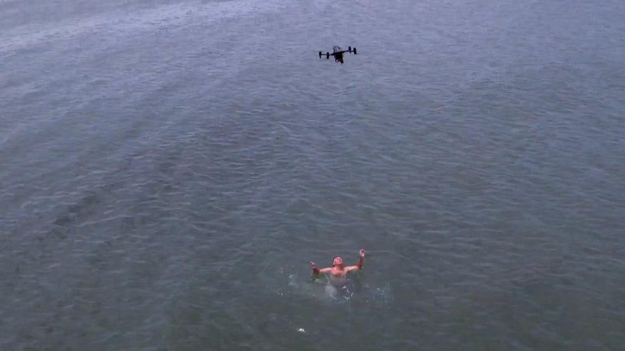Drones setting a new standard in ocean rescue technology - CBS News
