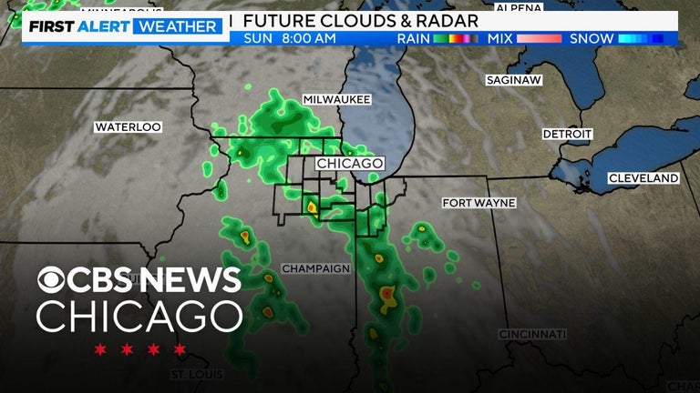 Skies turn cloudy Saturday night in Chicago - CBS Chicago