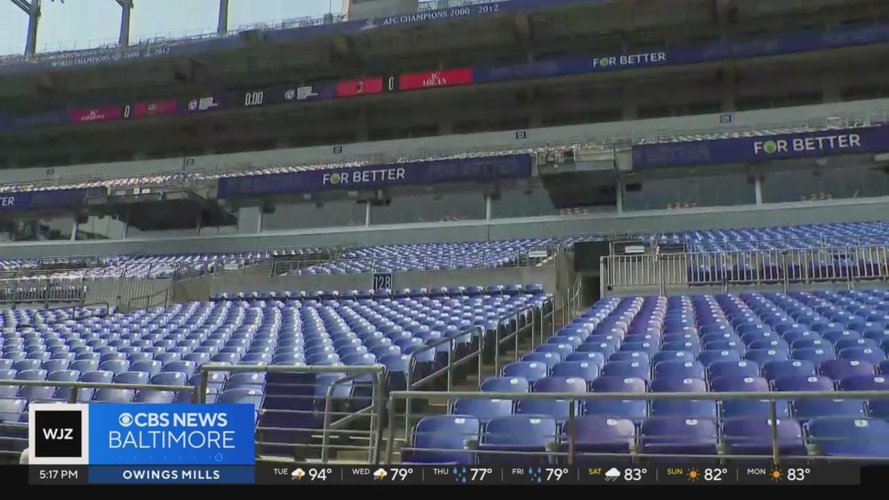Baltimore Ravens unveil upgrades at M\u0026T Bank Stadium, image size:1280x720