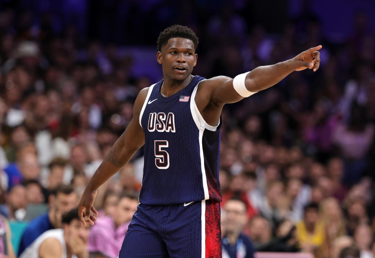 How to watch today's Brazil vs. U.S. men's Olympic basketball game today: Livestream options, Team USA info, more 1 gettyimages-2164093452-1.jpg