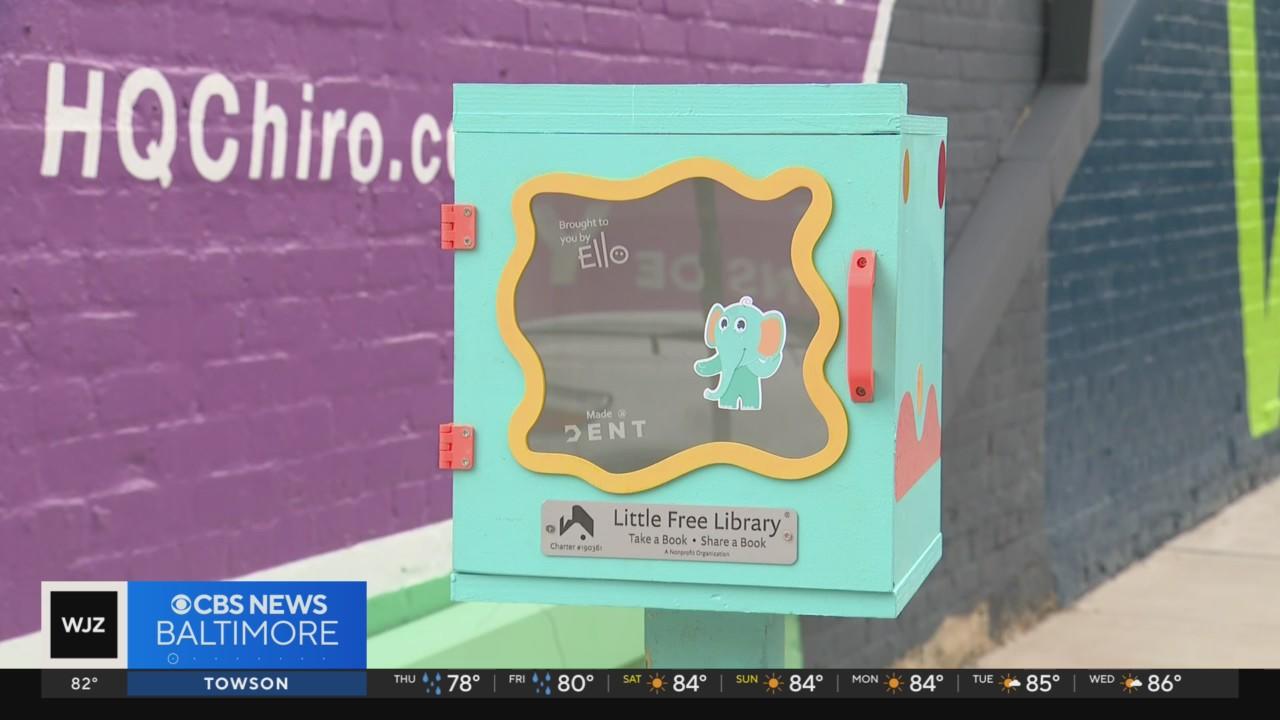Little Library Baltimore Little Free Library book-sharing boxes installed in 10 new locations in ...