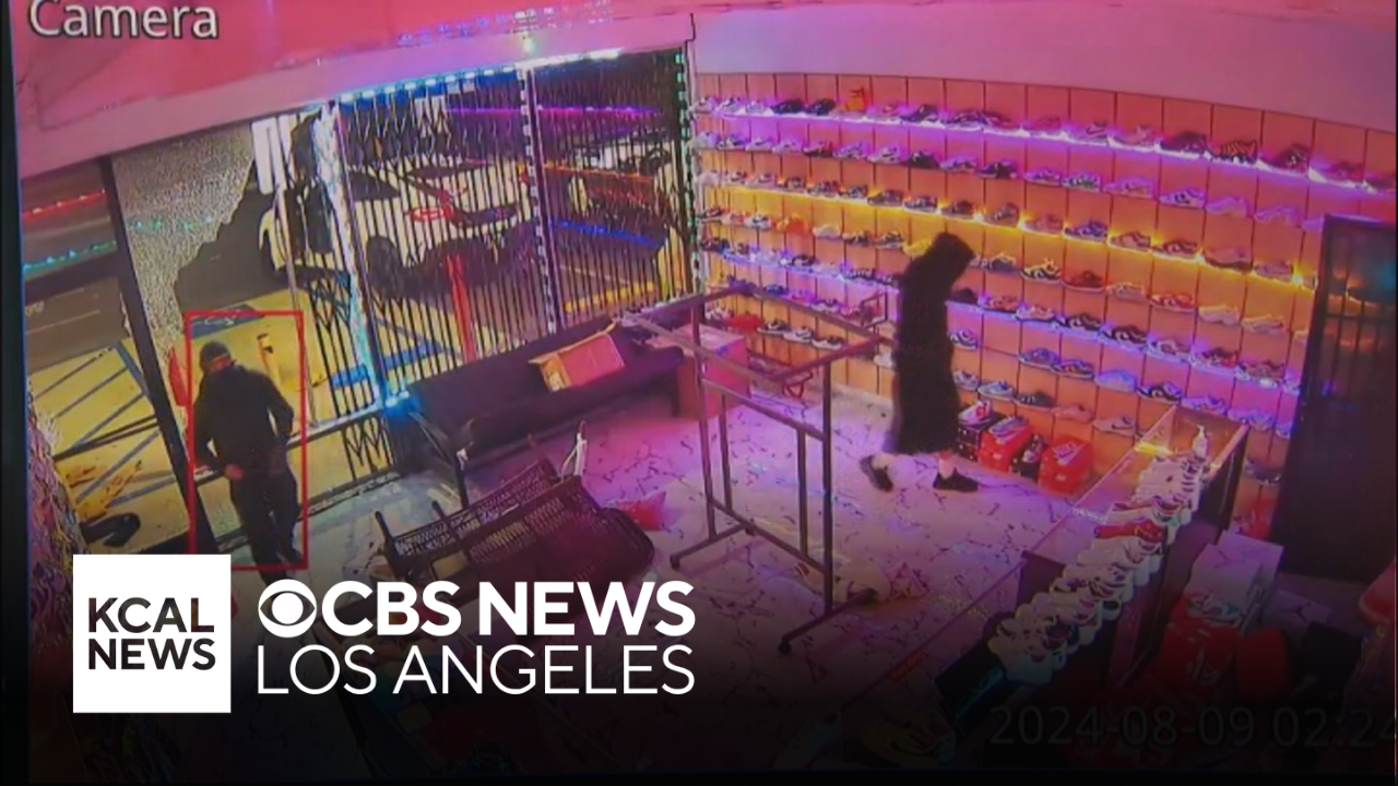 Burglars steal over $80,000 worth of merchandise from South LA shoe ...