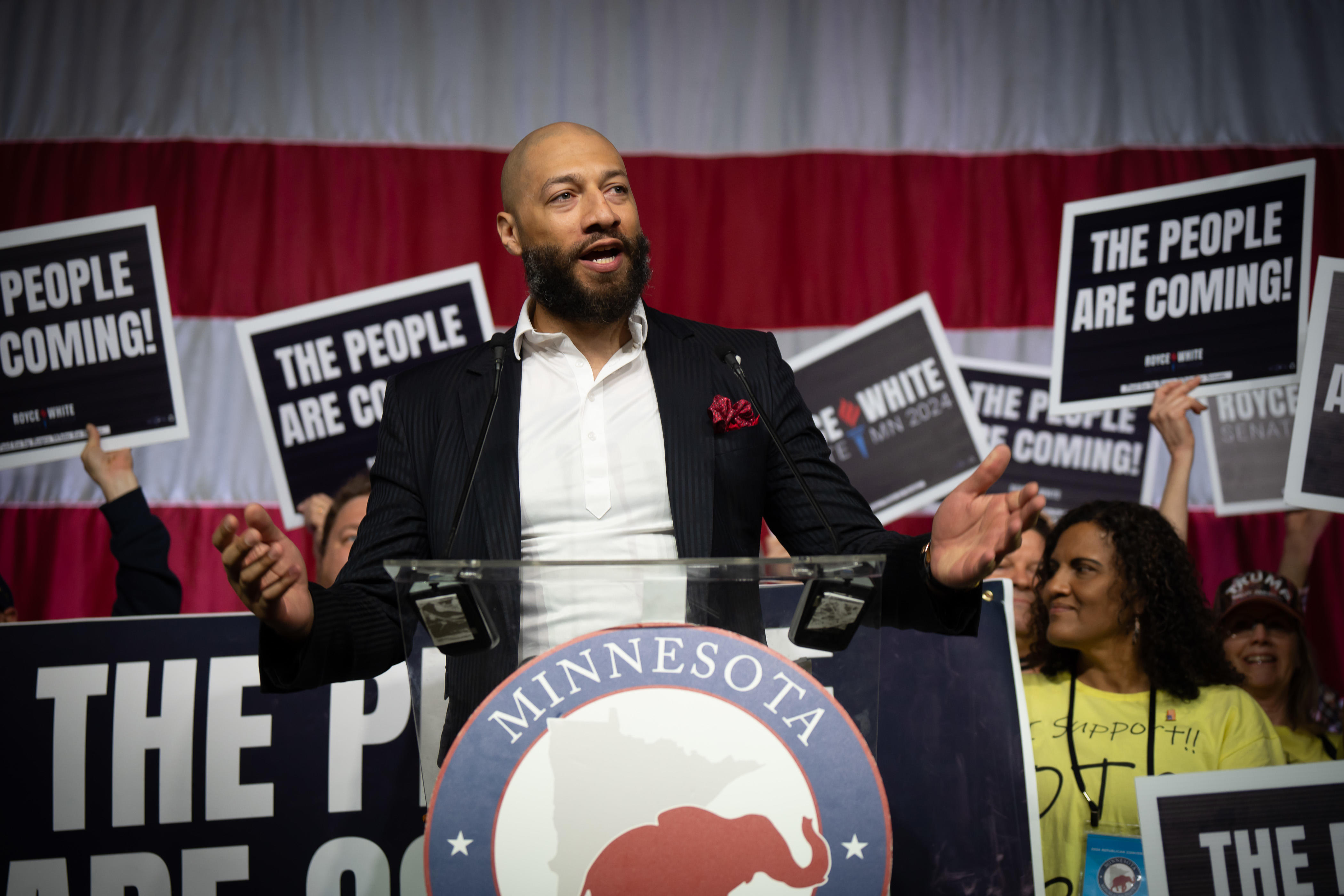 Royce White, Minnesota Republican Senate candidate 