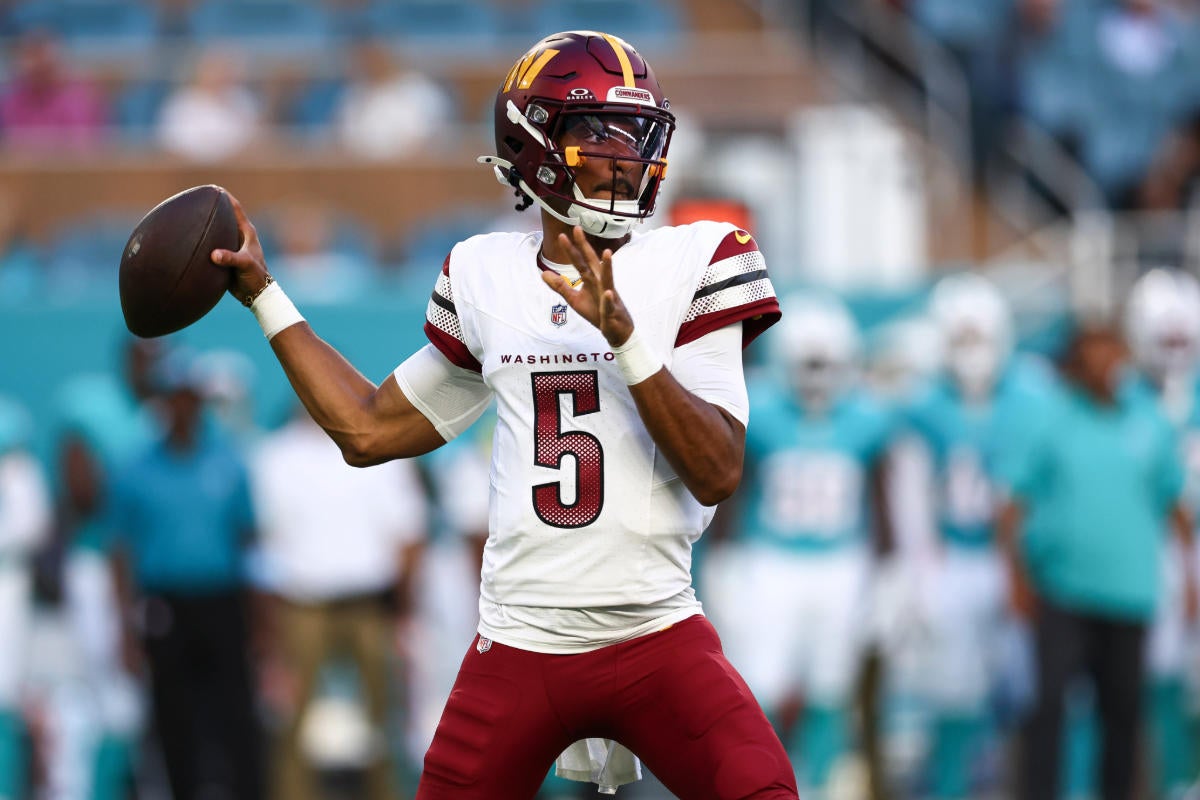 How to watch the New England Patriots vs. Washington Commanders NFL preseason game tonight: Livestream options, more 1 gettyimages-2166476356-1.jpg