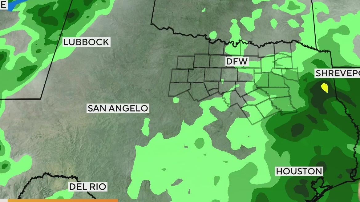 Temperatures back to the 90s; rain chances for North Texas return ...