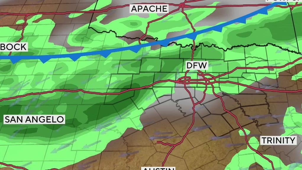 A late week cold front and more rain opportunities for North Texas ...