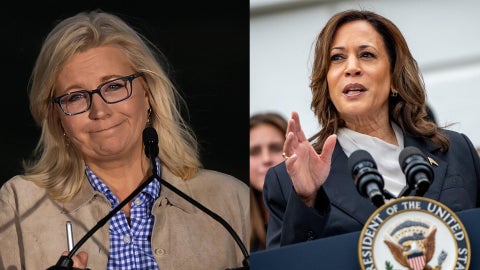 Liz Cheney says she's voting for Kamala Harris - CBS News