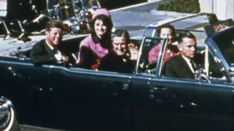 Newly emerged JFK assassination video shows motorcade rushing president