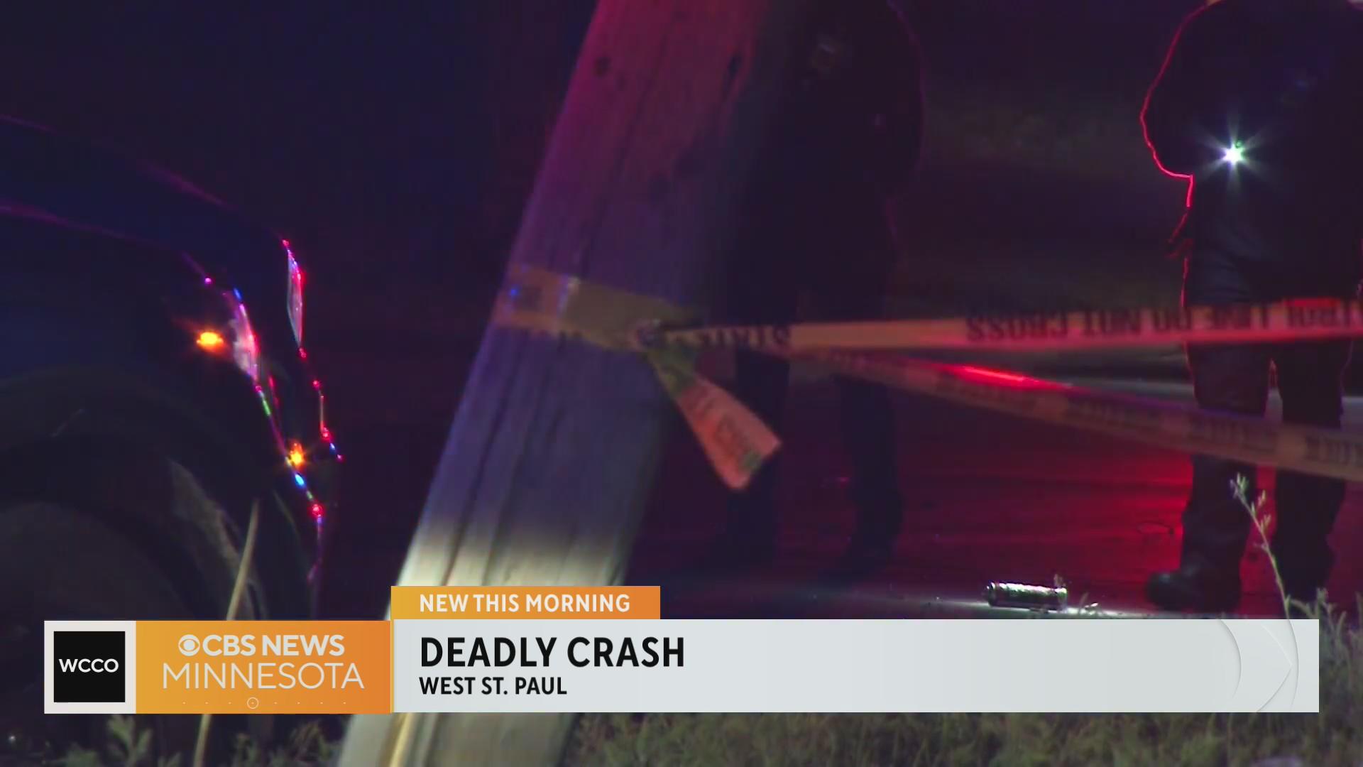 West St. Paul police chase ends in deadly crash - CBS Minnesota