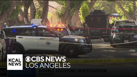 2 dead after shooting in Long Beach neighborhood - CBS Los Angeles