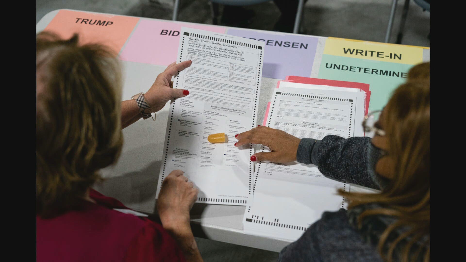 Georgia State Election Board votes in favor of hand counting all ...