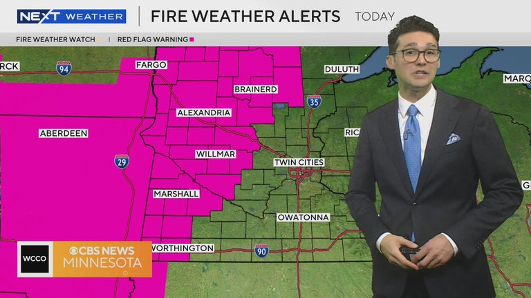 Extreme fire risk prompts red flag warning for dozens of Minnesota ...