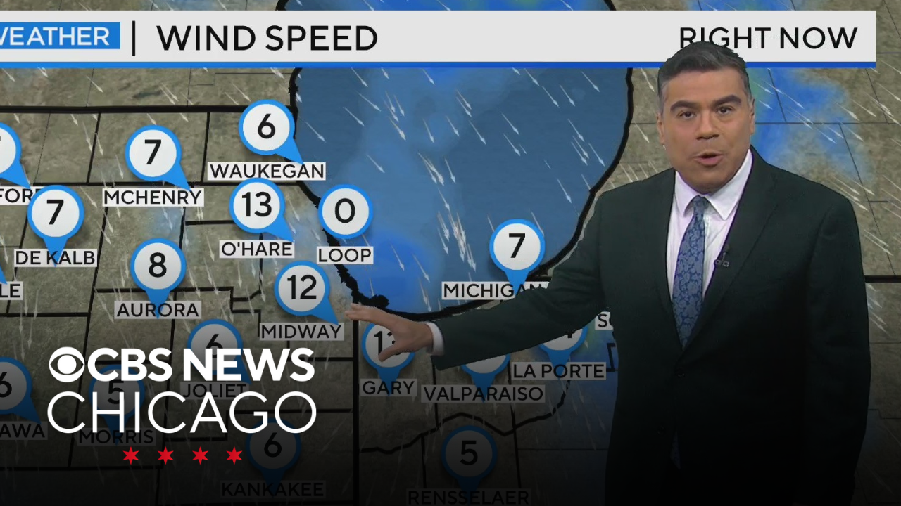 Highs in the upper 60s on Tuesday in Chicago - CBS Chicago