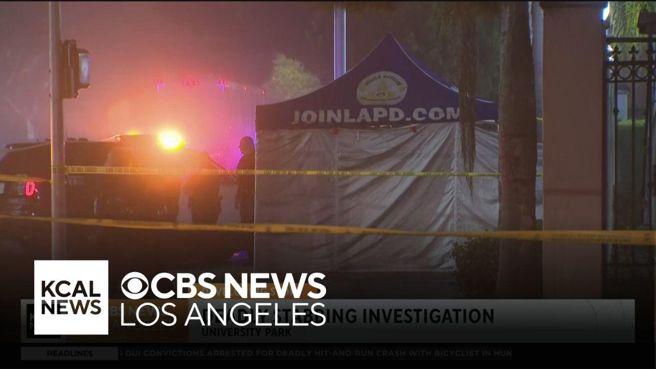 Man stabbed to death in University Park - CBS Los Angeles