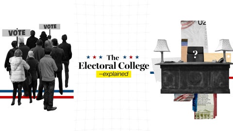 California has 54 electoral votes. Here's how the Electoral College