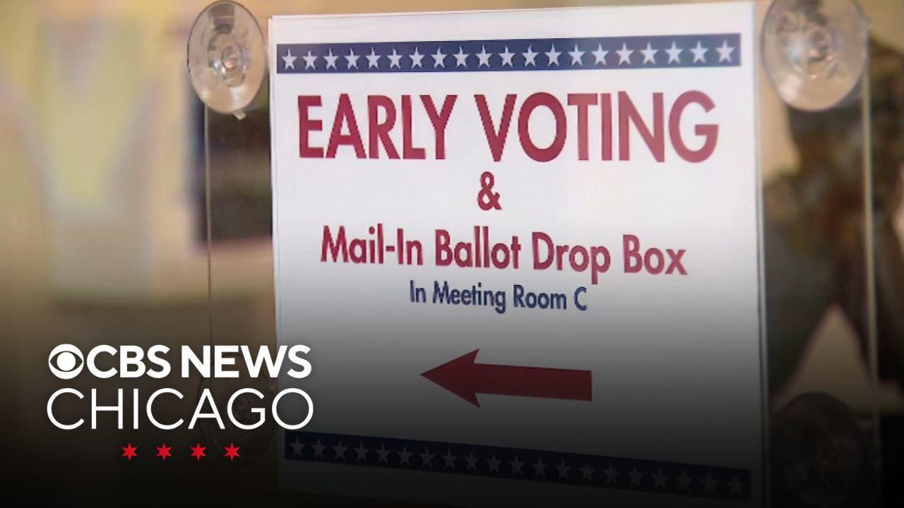 Early voting in Chicago starts Thursday - CBS Chicago