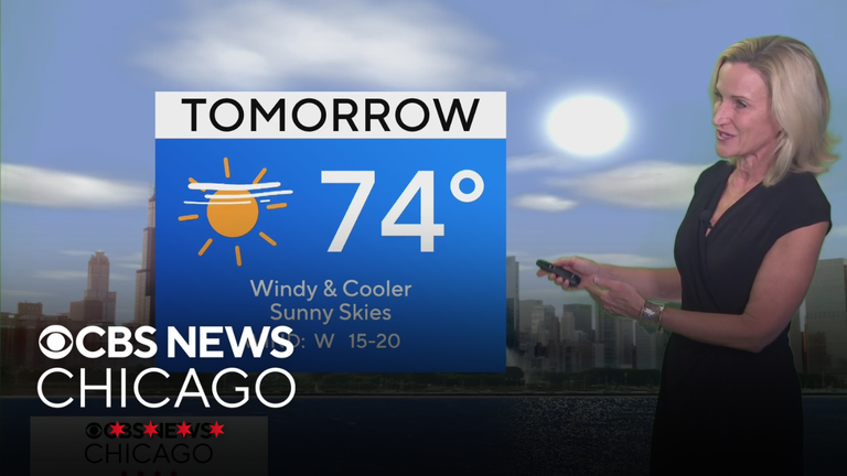Unseasonably warm day with sunshine by afternoon in Chicago - CBS Chicago