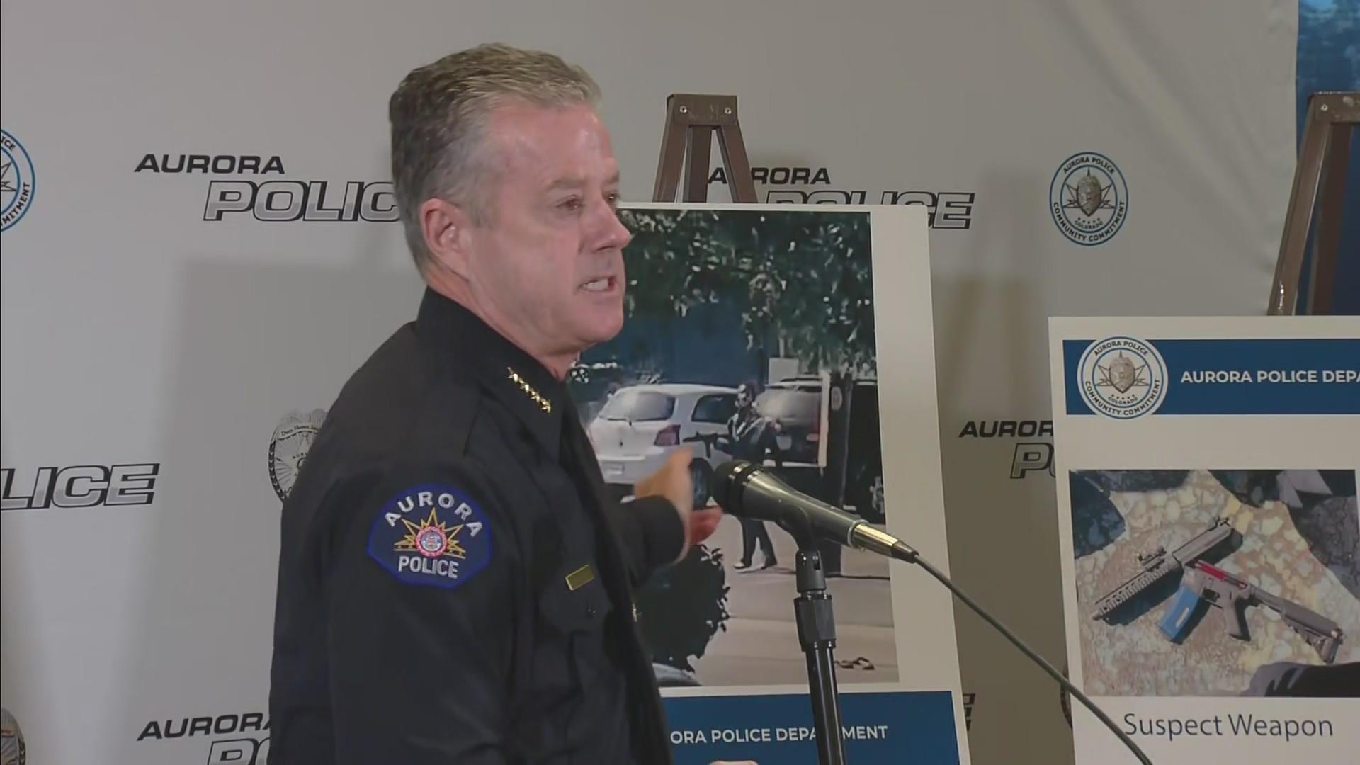 Aurora police chief wishes Colorado man who was shot by officers "would ...