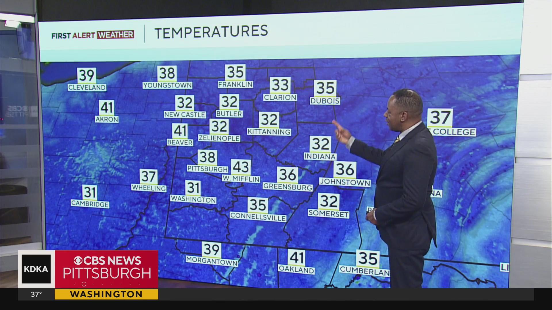 Friday's weather in Pittsburgh starts off cold but warms up throughout ...