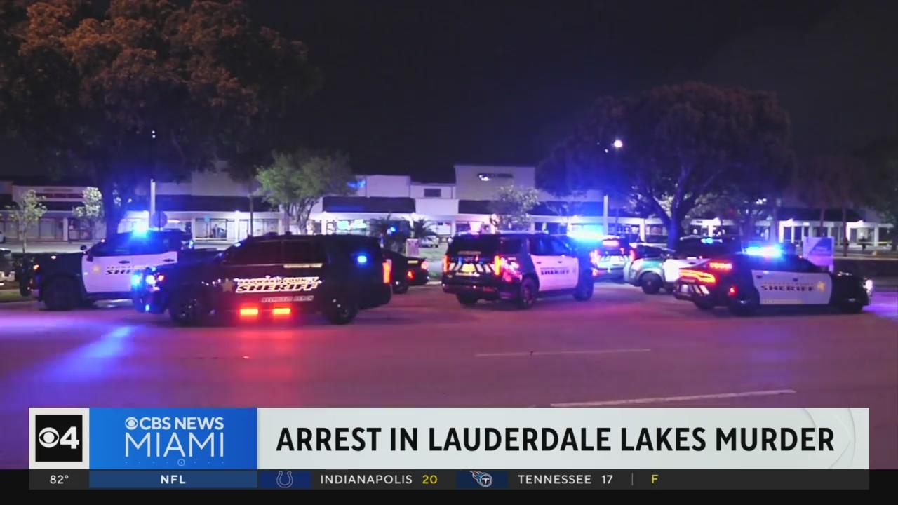 Man turns himself in for deadly shooting Lauderdale Lakes - CBS Miami