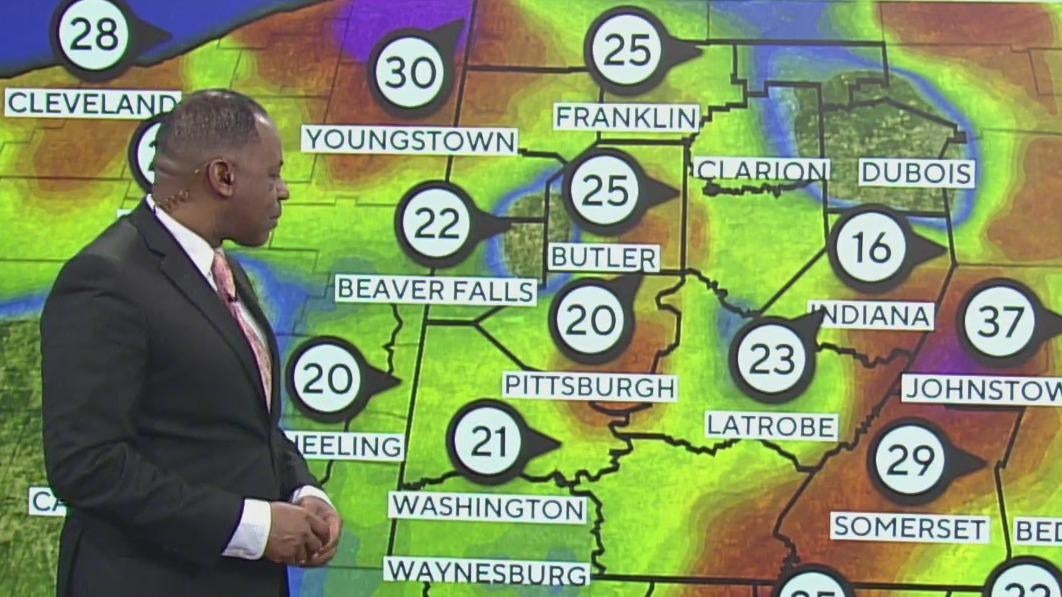 Rain, winds, and cold temperatures are on their way to the Pittsburgh ...