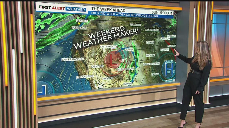 Colorado weather: Cooler and wetter for the weekend - CBS Colorado