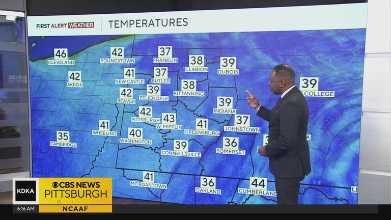 Wednesday afternoon in Pittsburgh will be the coolest of the week with ...