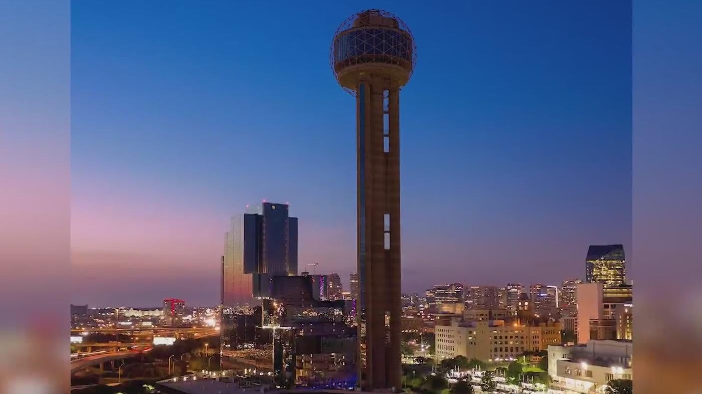 Dallas's iconic Reunion Tower goes dark to help migrating birds - CBS Texas