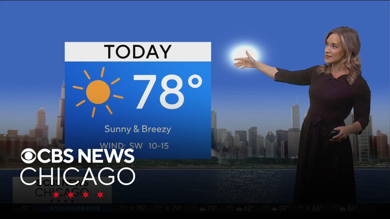 Hot and sunny finish to the weekend for Chicago area - CBS Chicago
