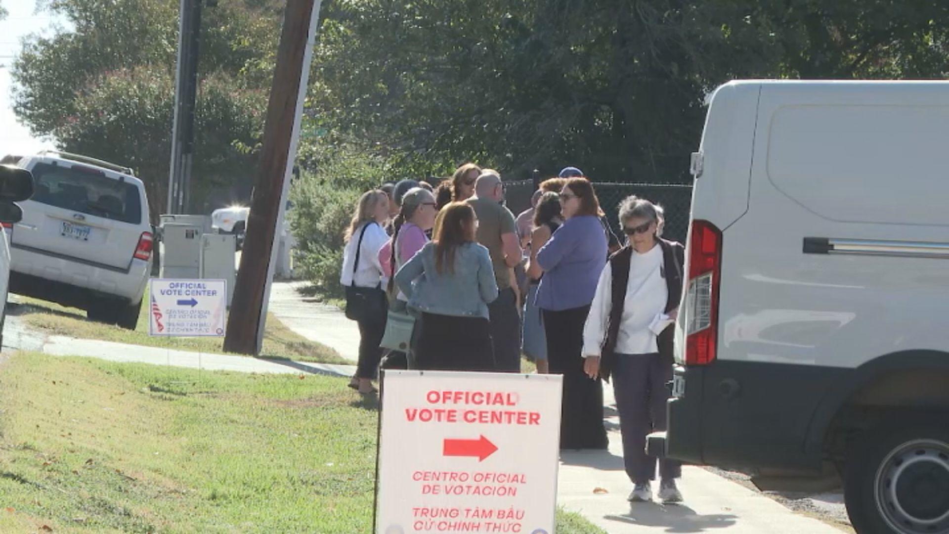 First day of Texas early voting for the 2024 election breaks turnout ...