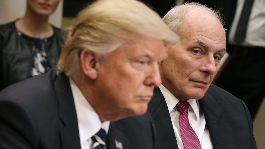 John Kelly Says Trump Is Certainly An Authoritarian Fits The