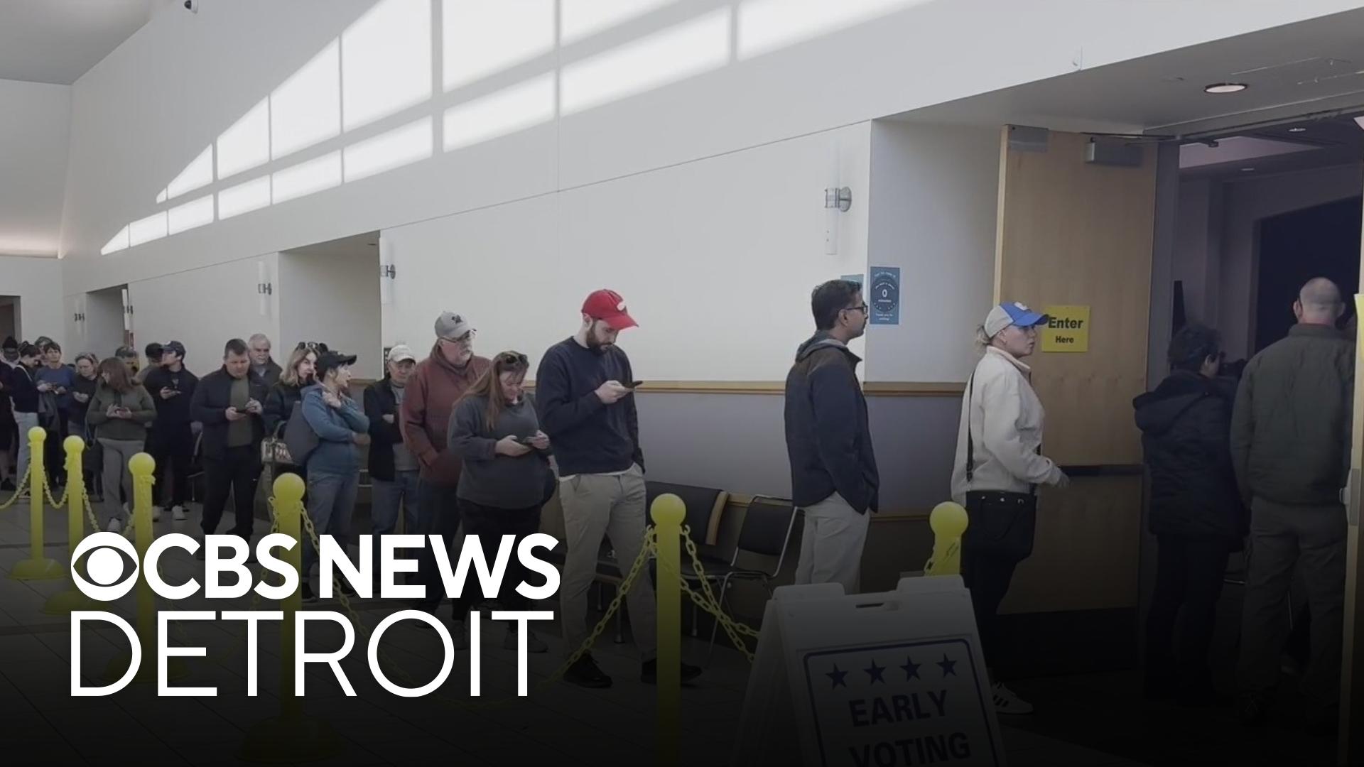 Michigan voters flock to the polls for final weekend of early voting ...