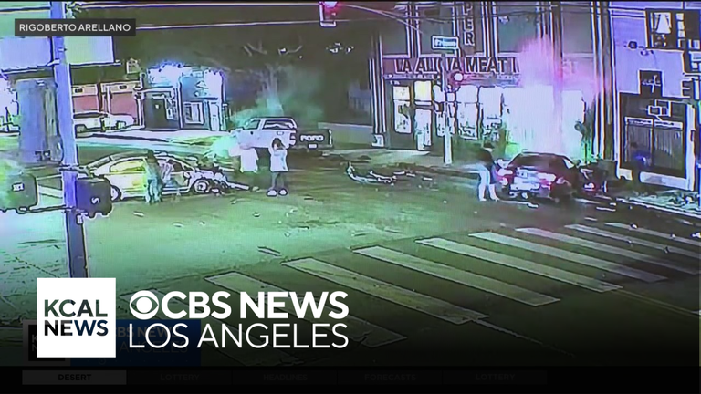 77-year-old man killed after crash in Boyle Heights - CBS Los Angeles