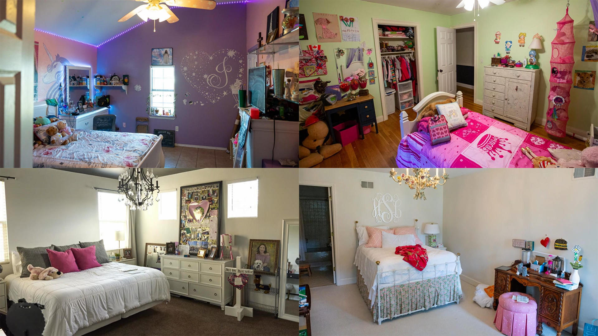 "Everything as it was": Explore the bedrooms of kids killed in school shootings