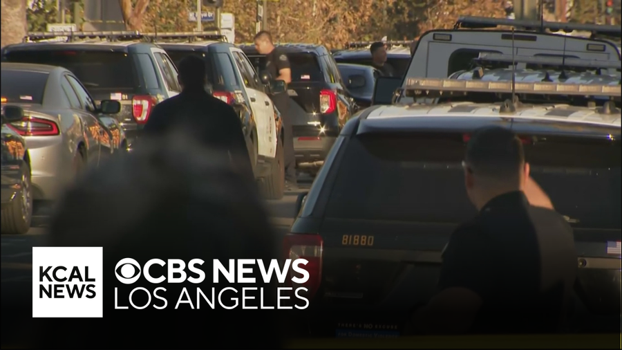 Armed suspect shot by LAPD during standoff in Eagle Rock - CBS Los Angeles